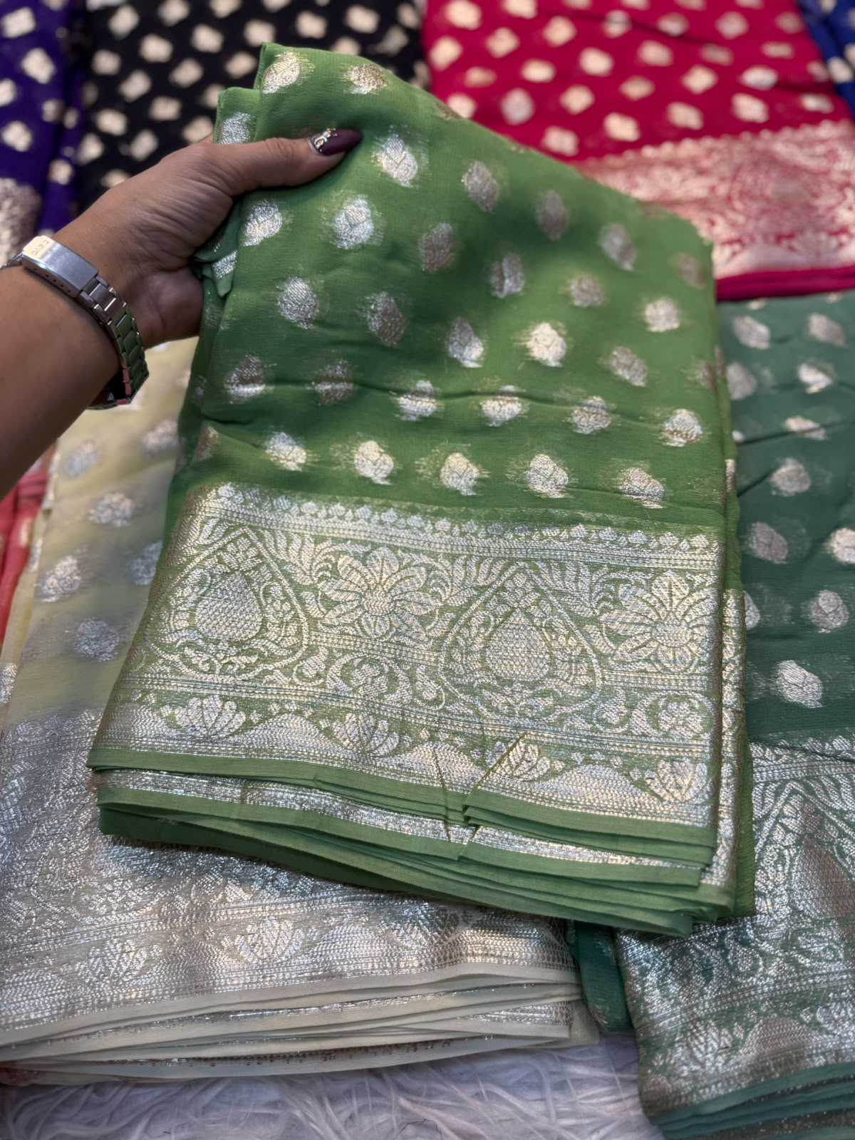 Georgette Designer Saree