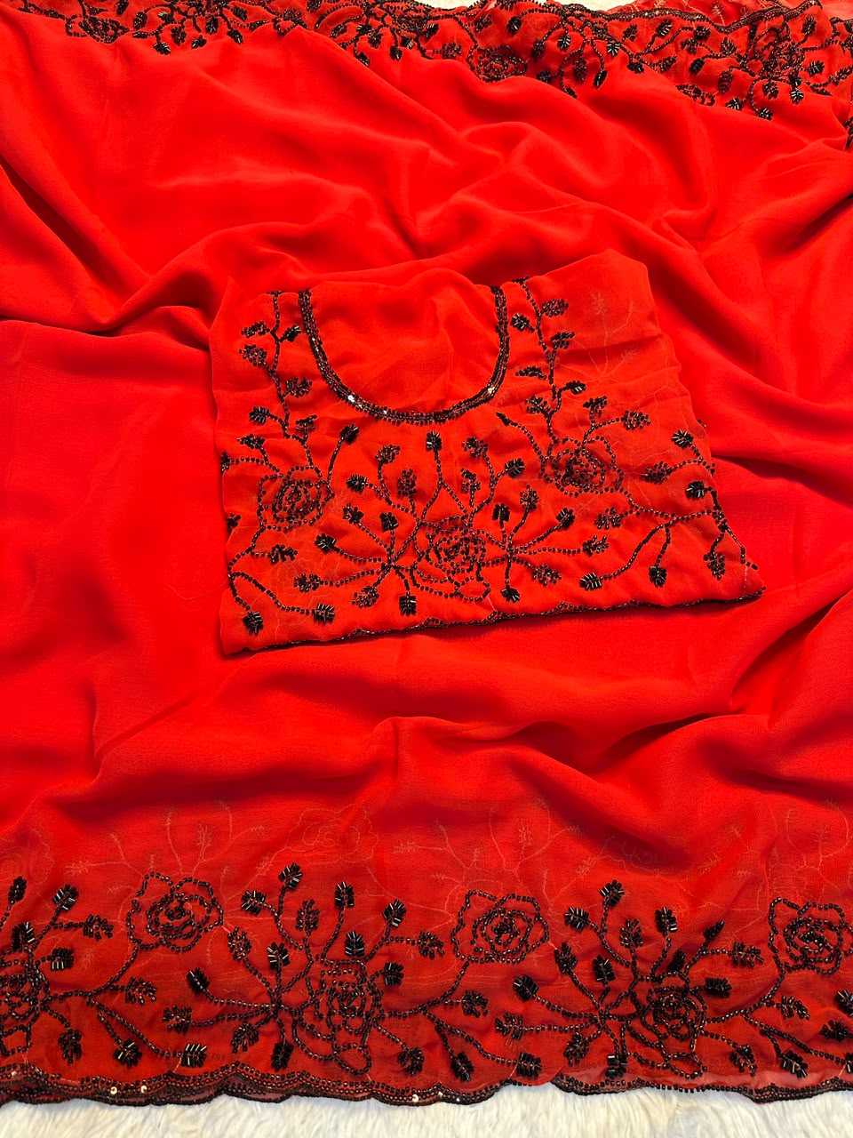 Georgette Designer Saree