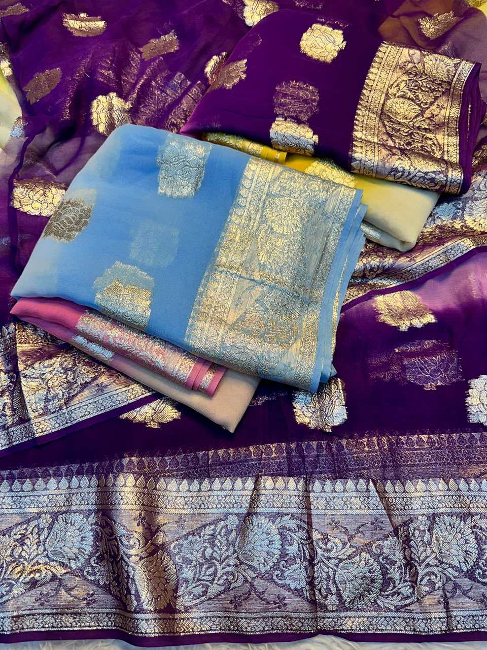 Premium Georgette Party Wear Saree