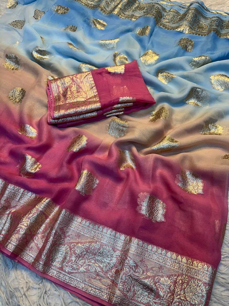 Premium Georgette Party Wear Saree