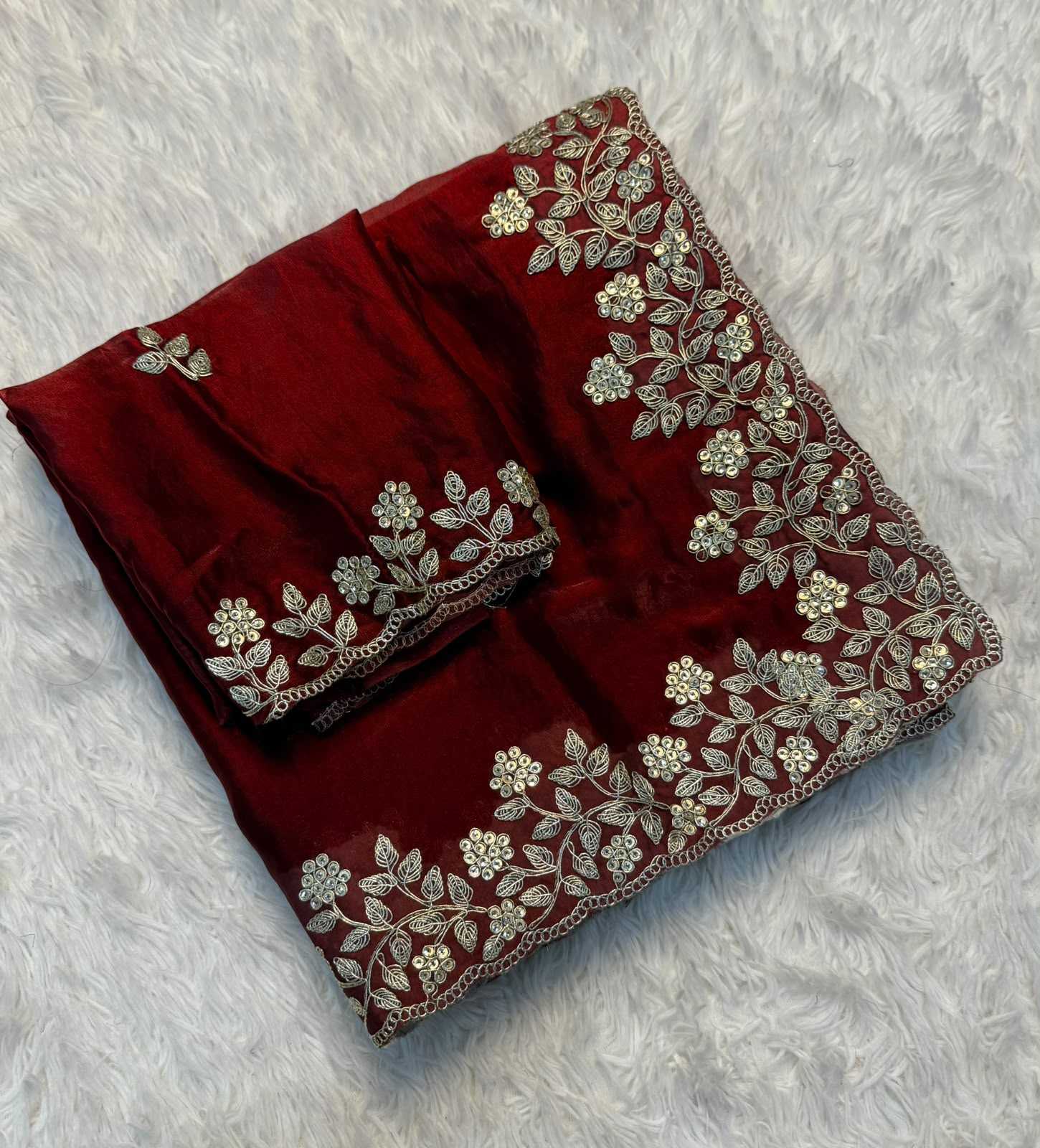 Space Silk Soft Saree
