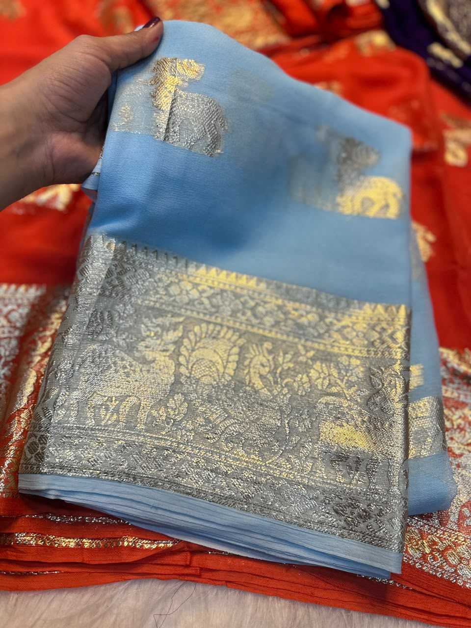 Viscose Designer Saree