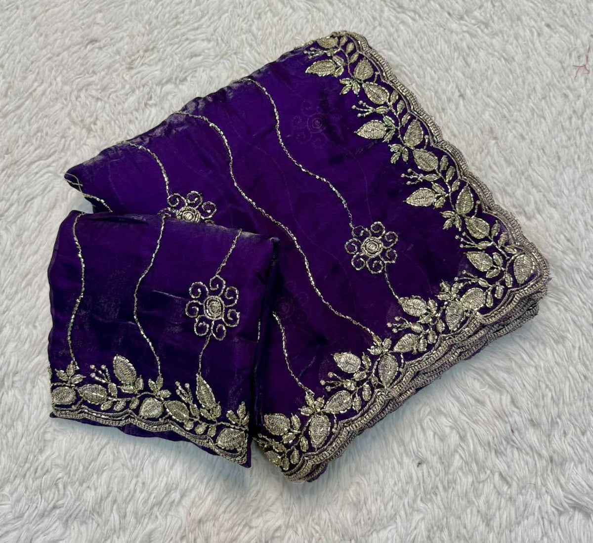 Space Silk Fancy Saree