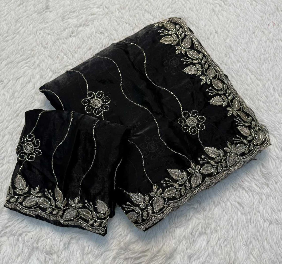 Space Silk Fancy Saree