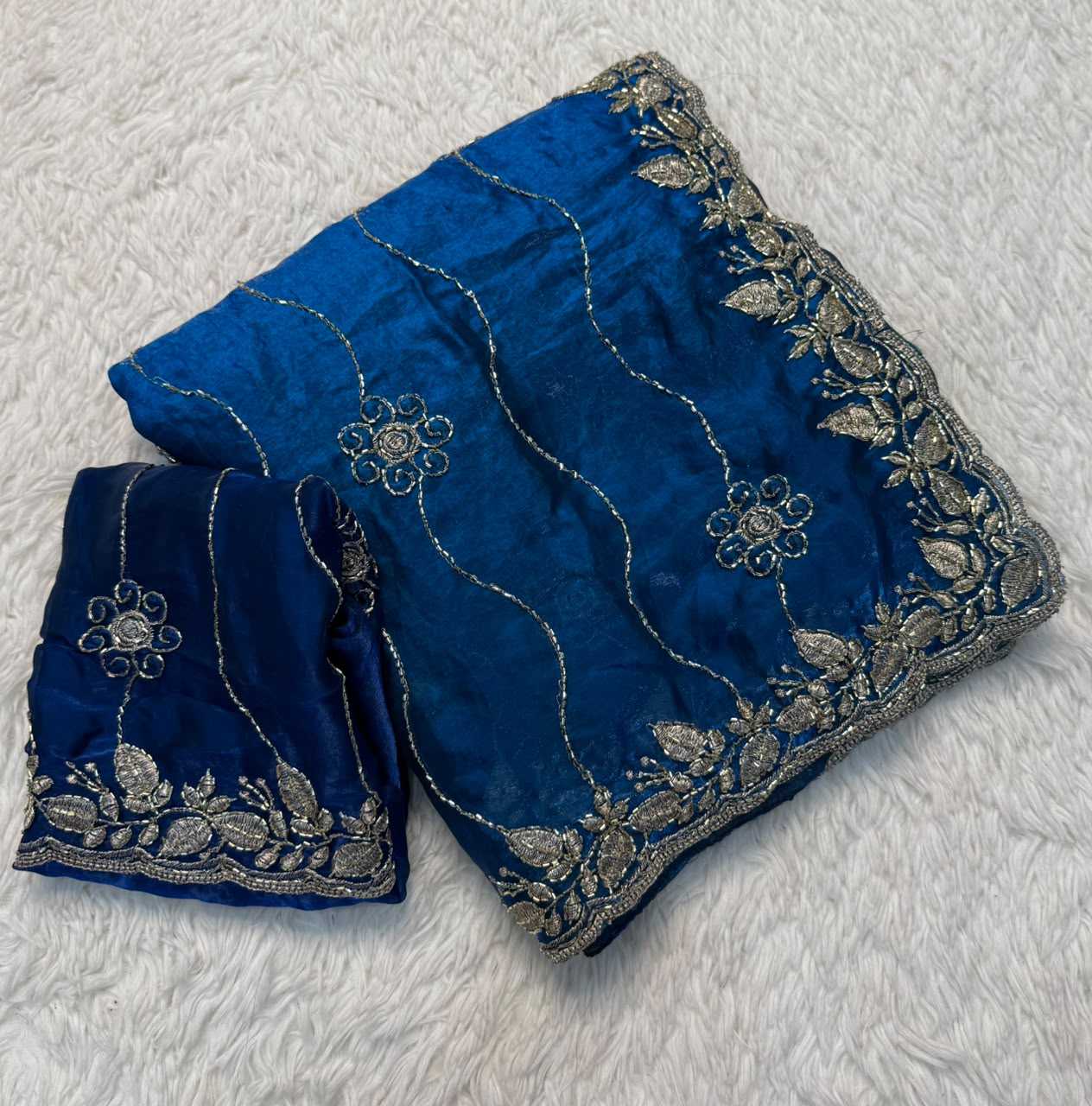 Space Silk Fancy Saree