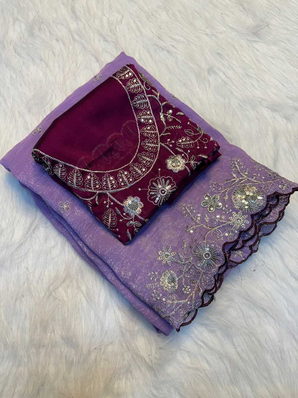Crunchi Designer Saree