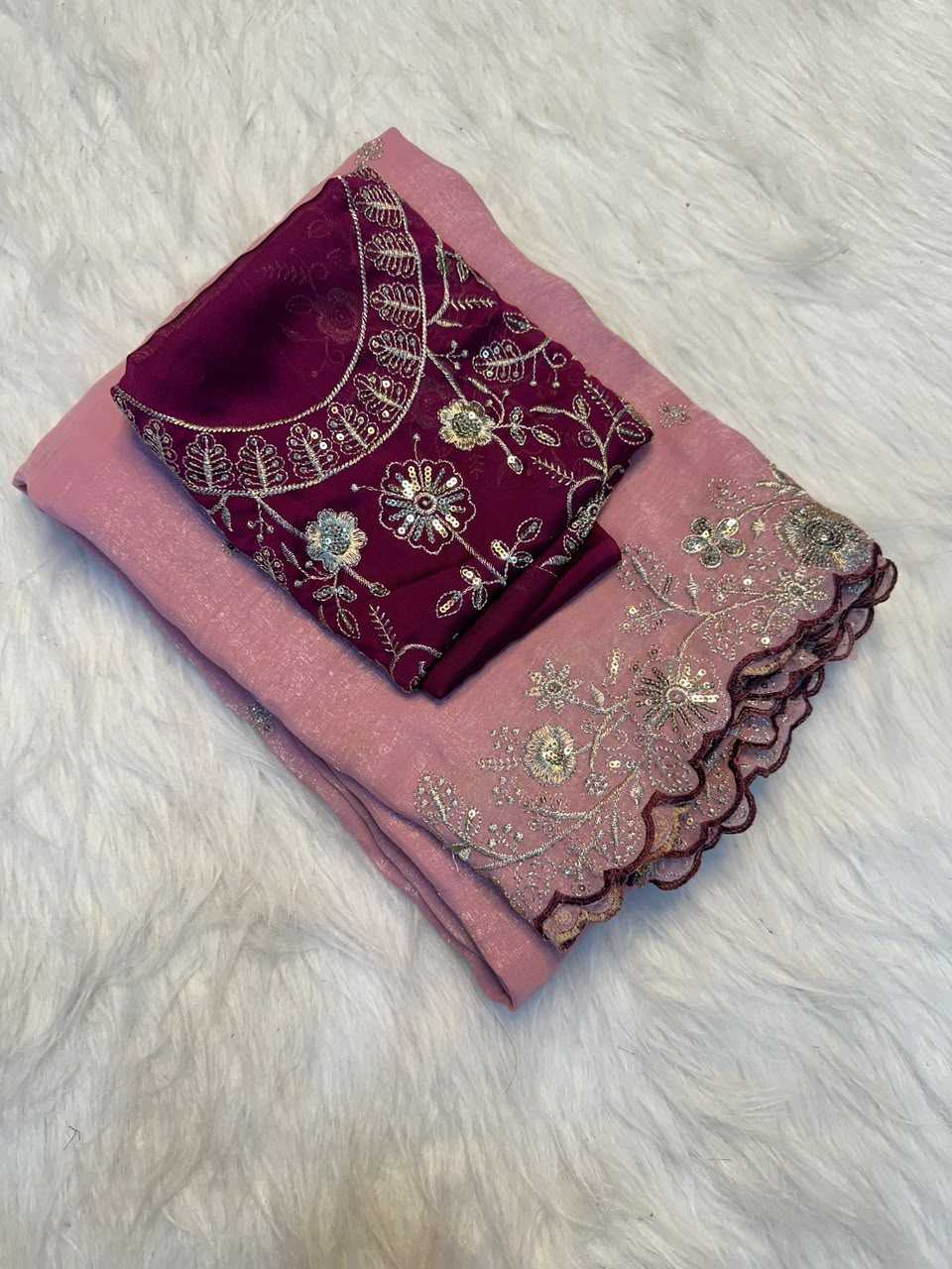 Crunchi Designer Saree
