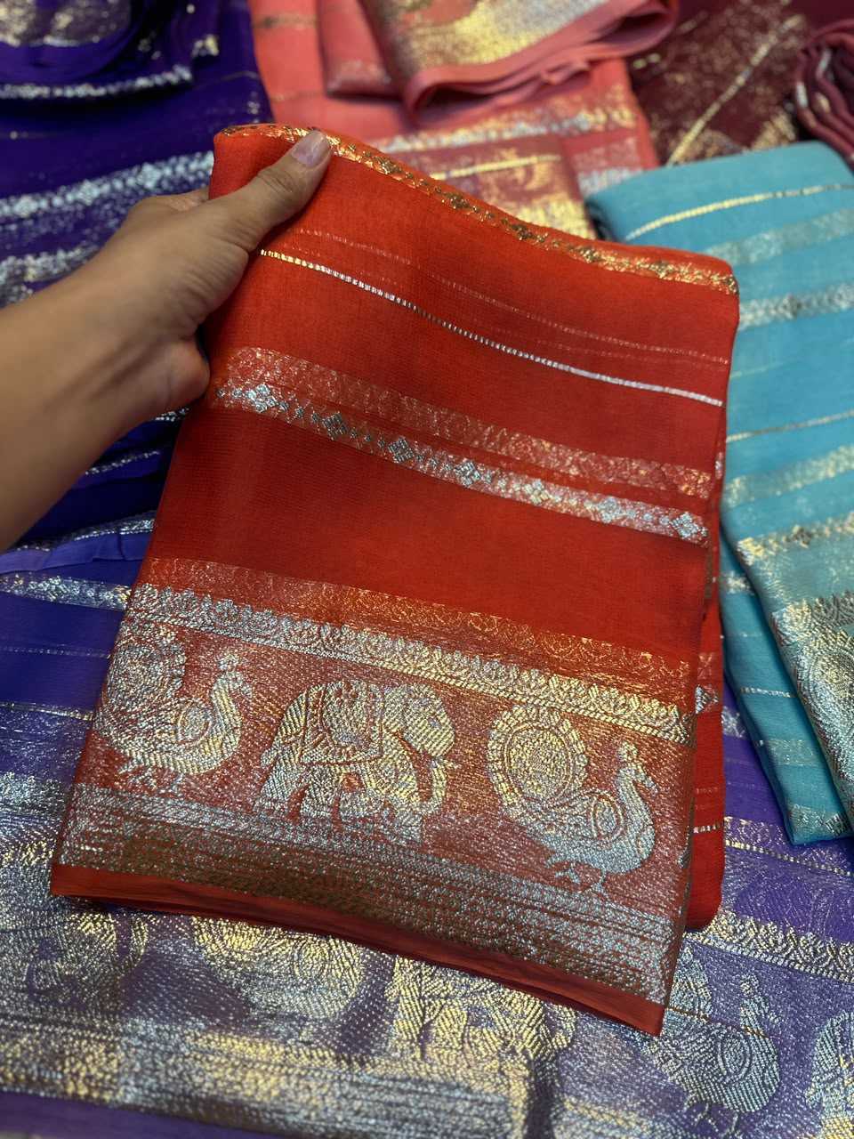 Georgette Saree