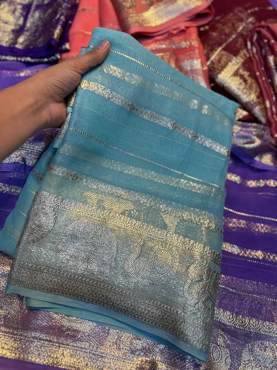 Georgette Saree