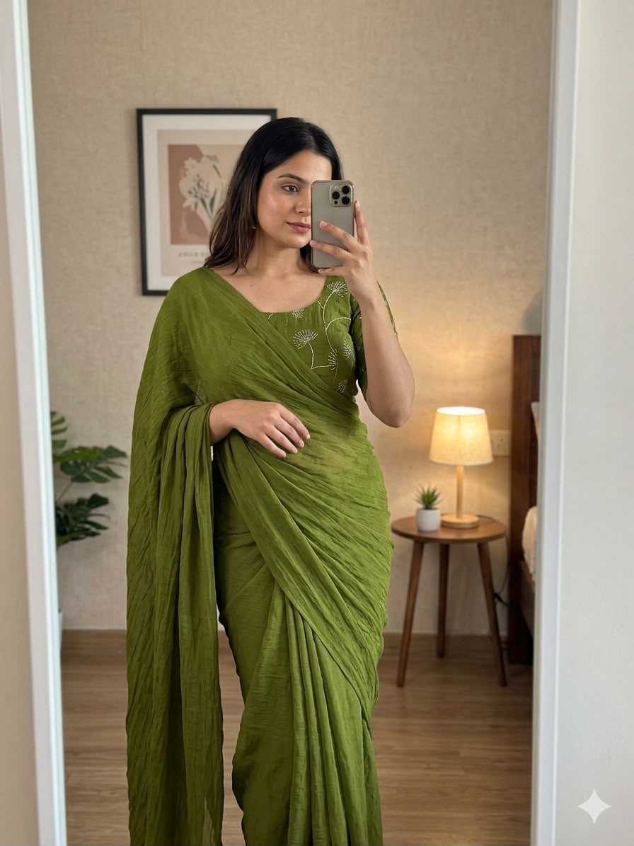 Rangoli Silk Sequence Saree