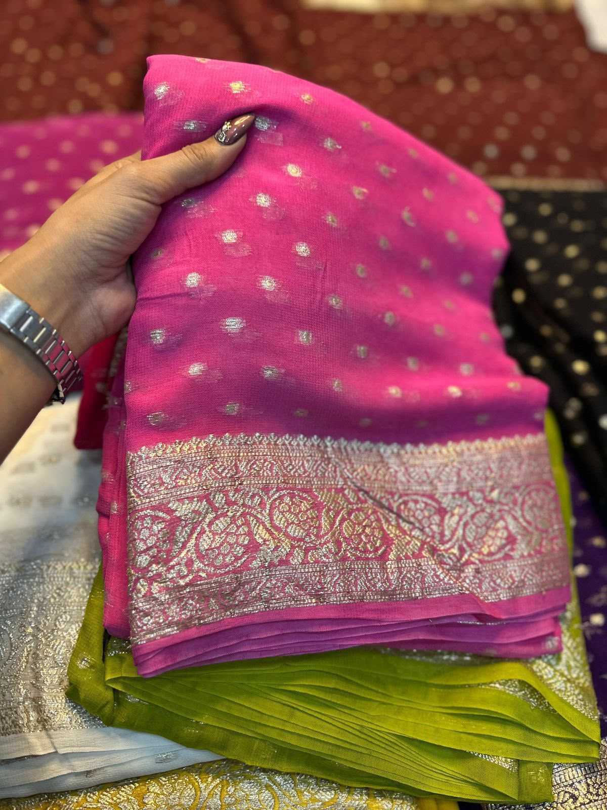 Georgette Saree