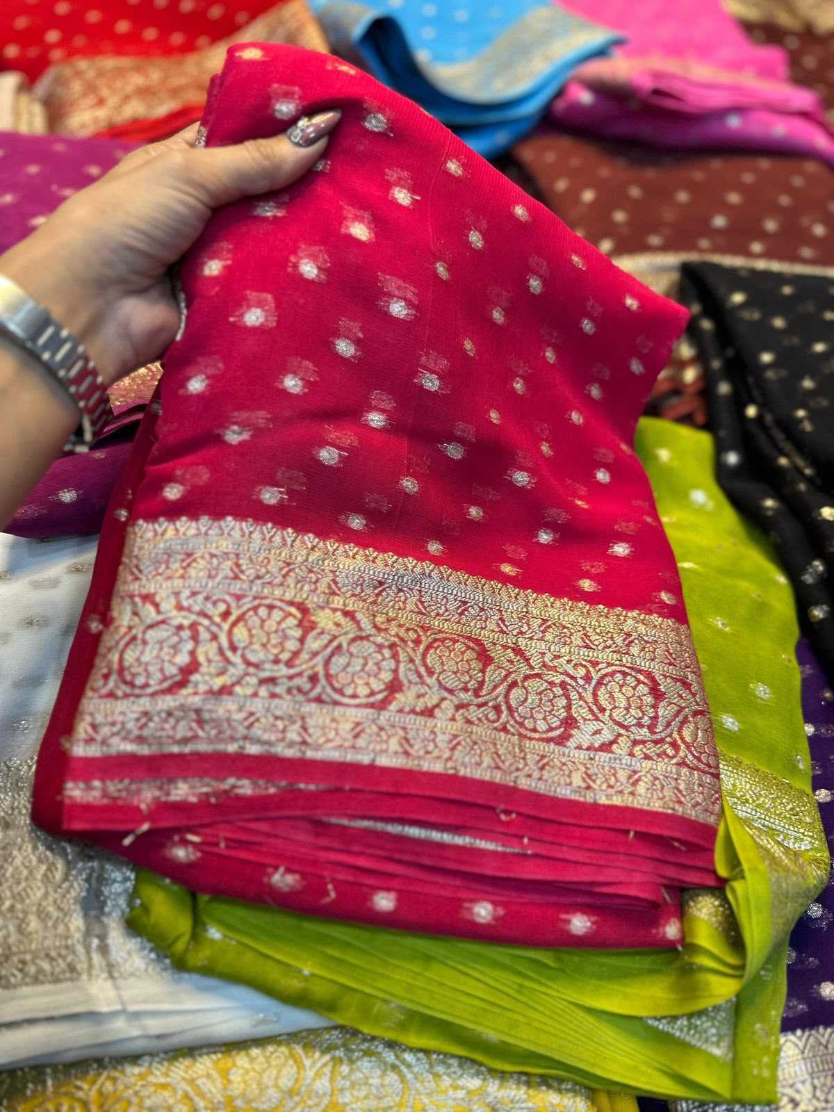 Georgette Saree