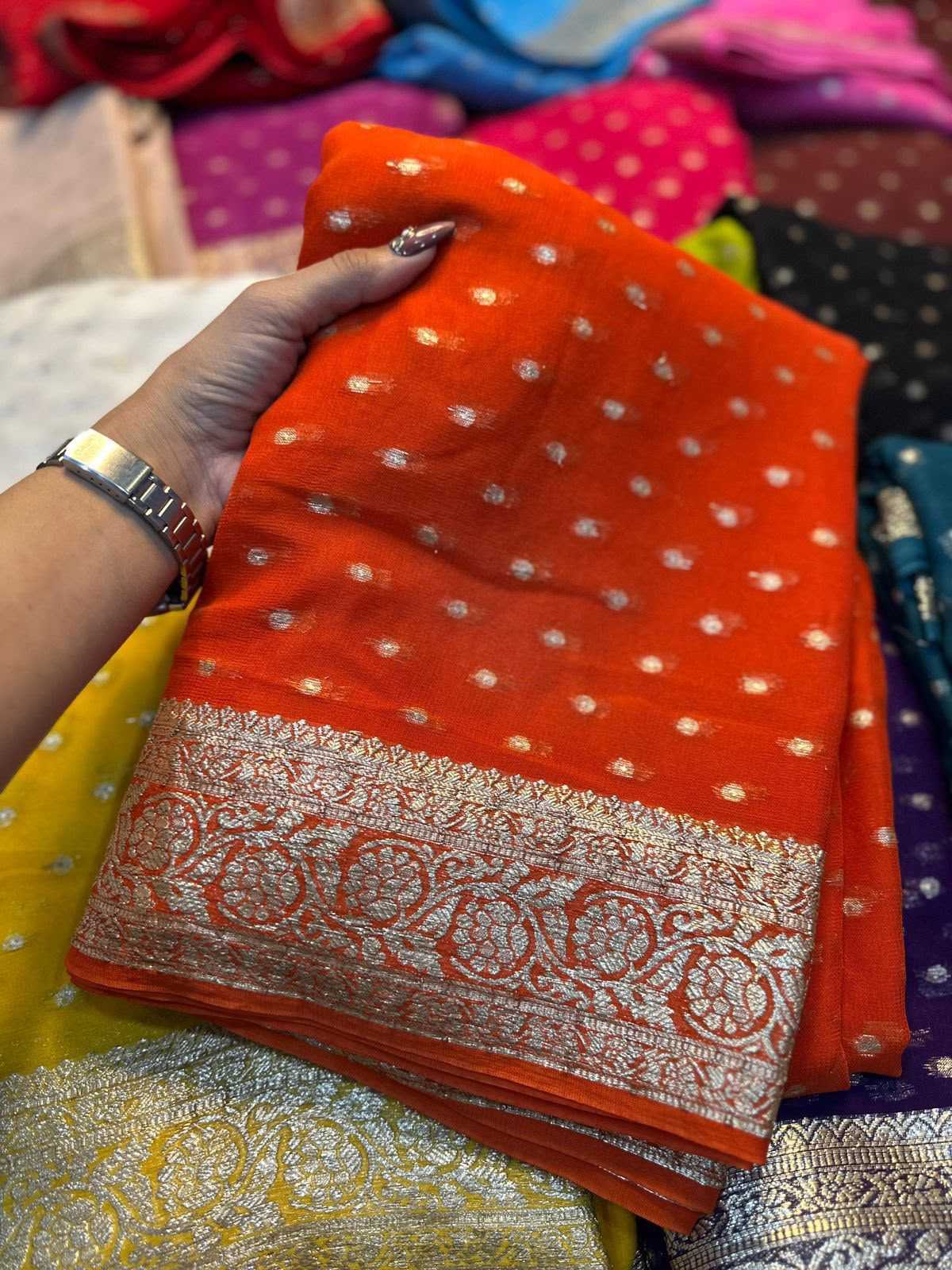 Georgette Saree