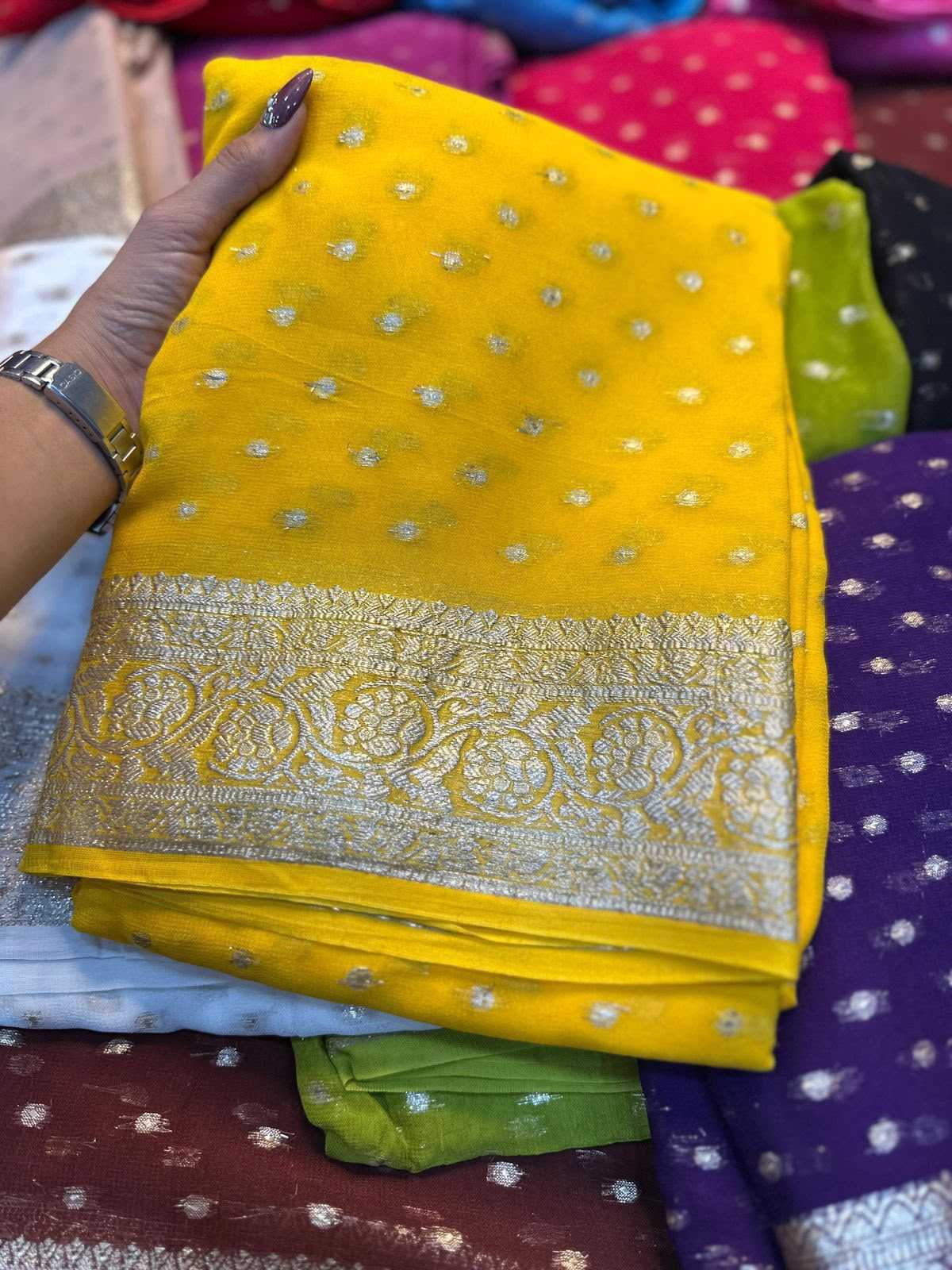 Georgette Saree