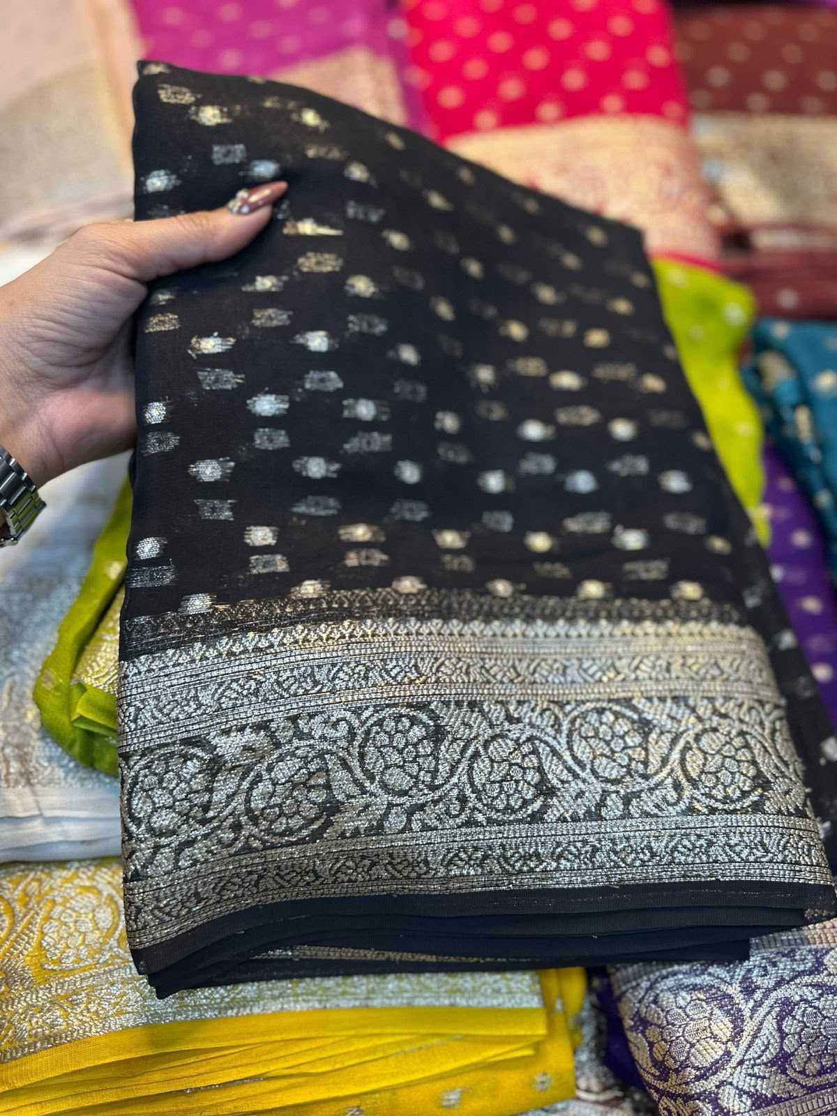 Georgette Saree