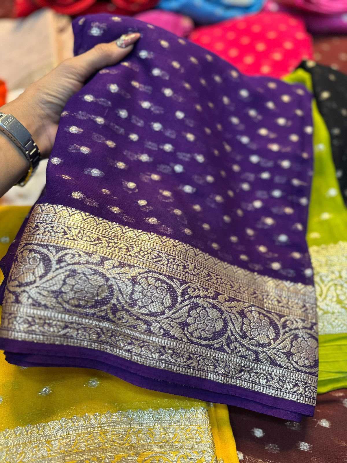 Georgette Saree