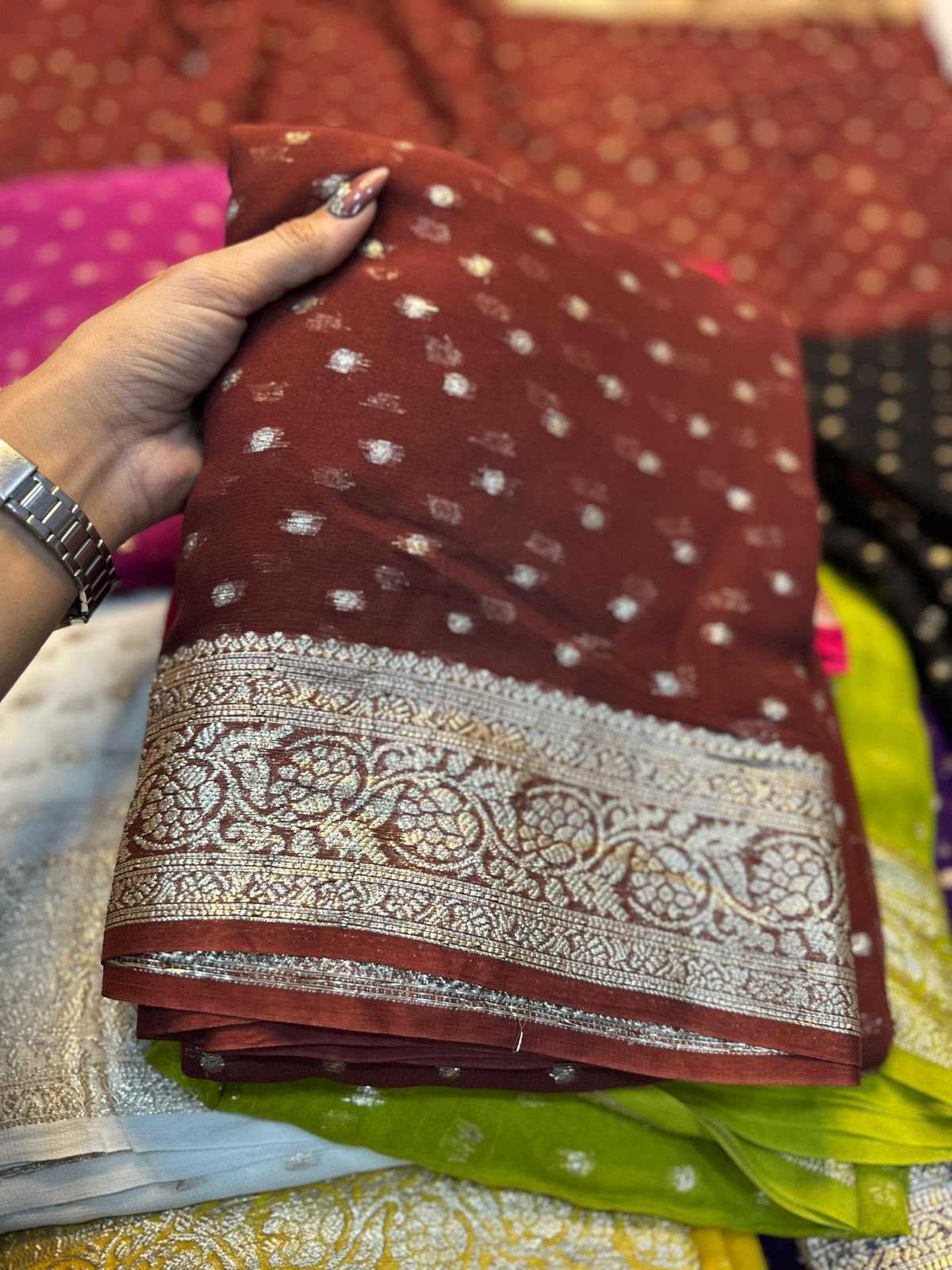 Georgette Saree