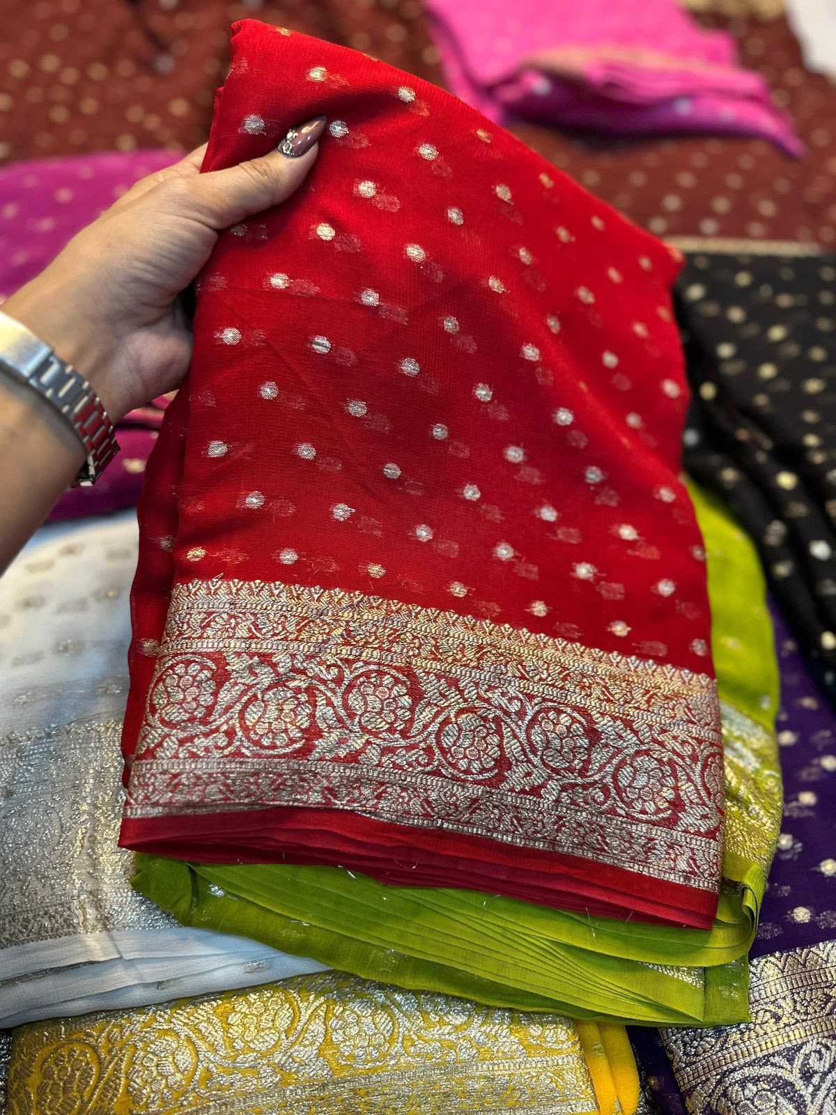 Georgette Saree