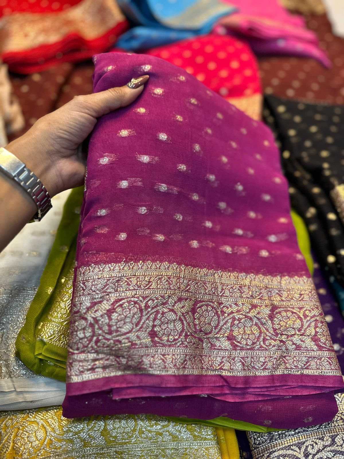 Georgette Saree