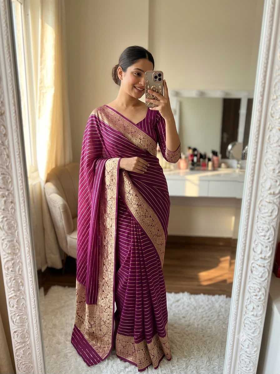 Georgette Saree