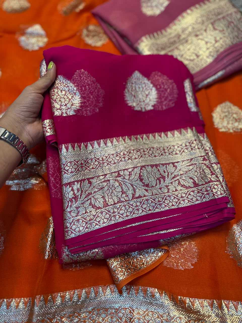 Viscose Designer Saree