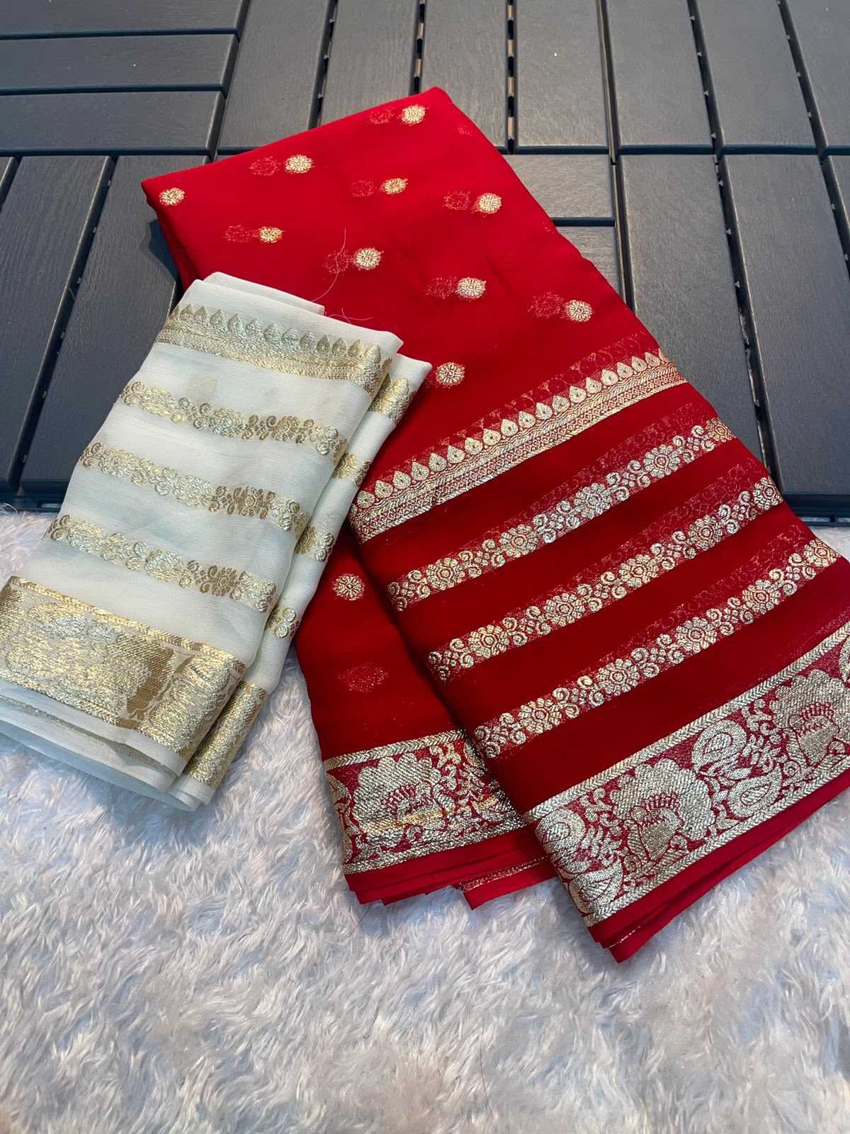 Viscose Georgette Saree