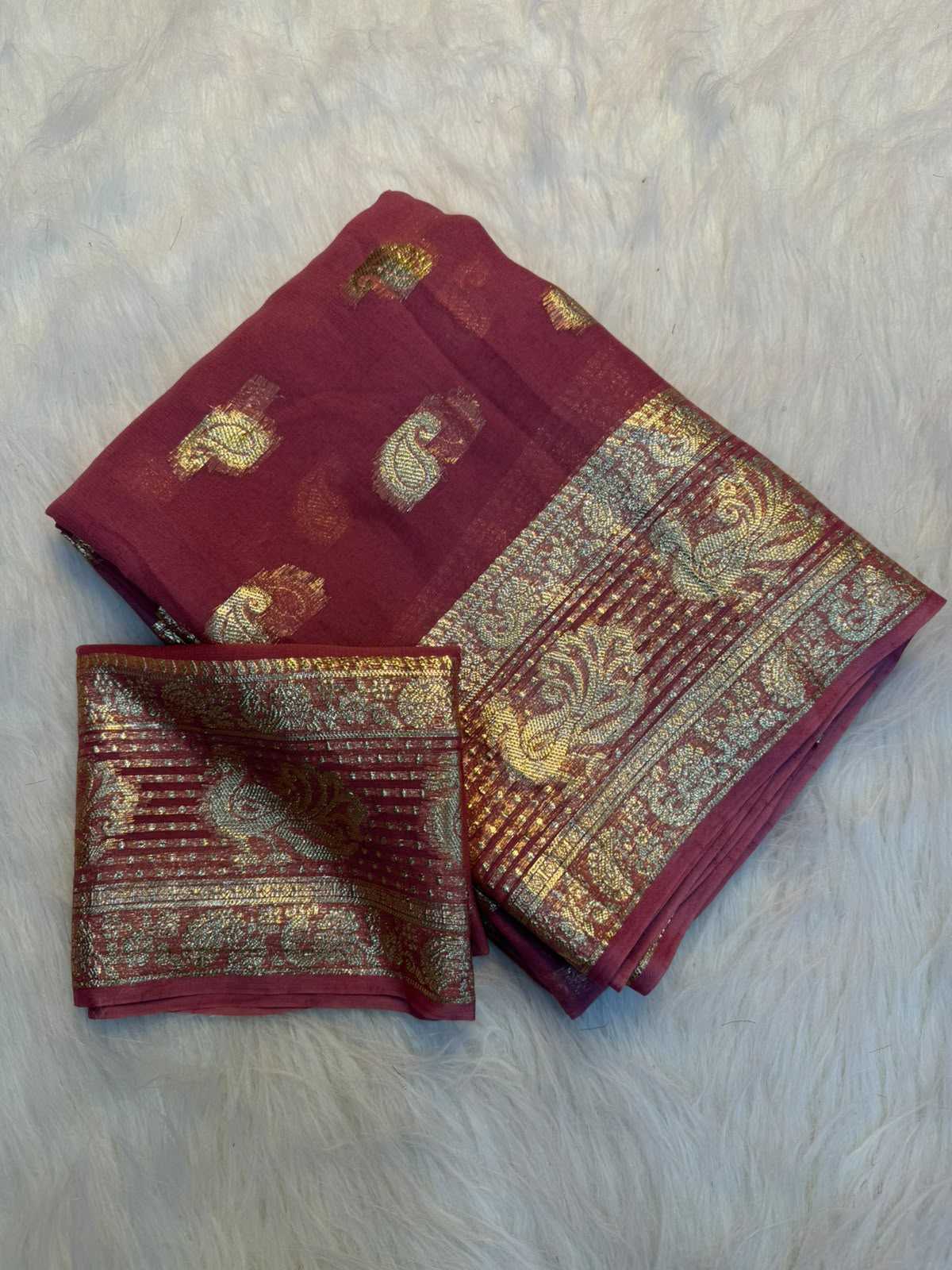 Georgette Fancy Saree