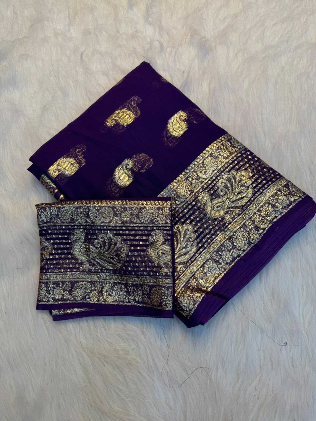 Georgette Fancy Saree