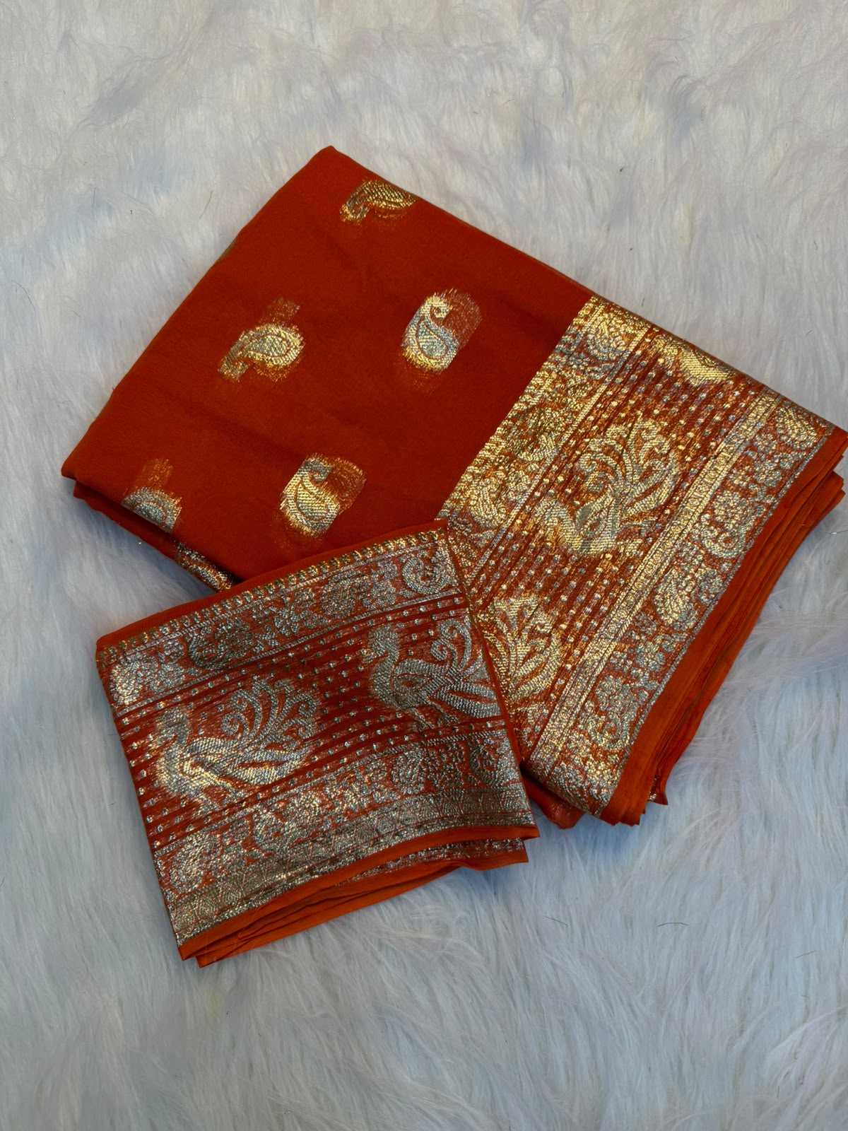Georgette Fancy Saree