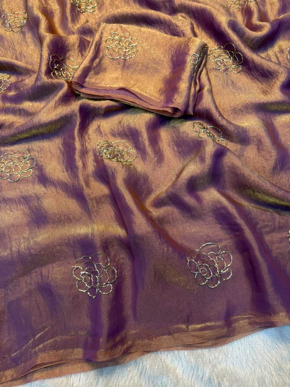 Space Silk Designer Saree