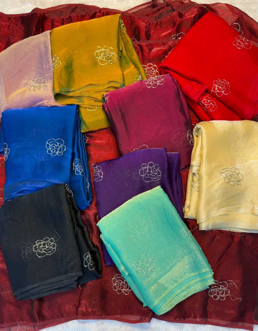 Space Silk Designer Saree