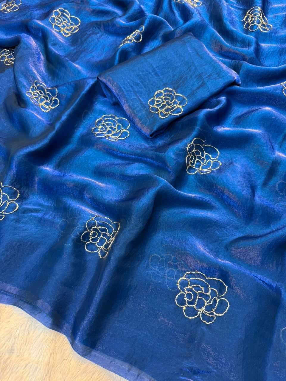 Space Silk Designer Saree