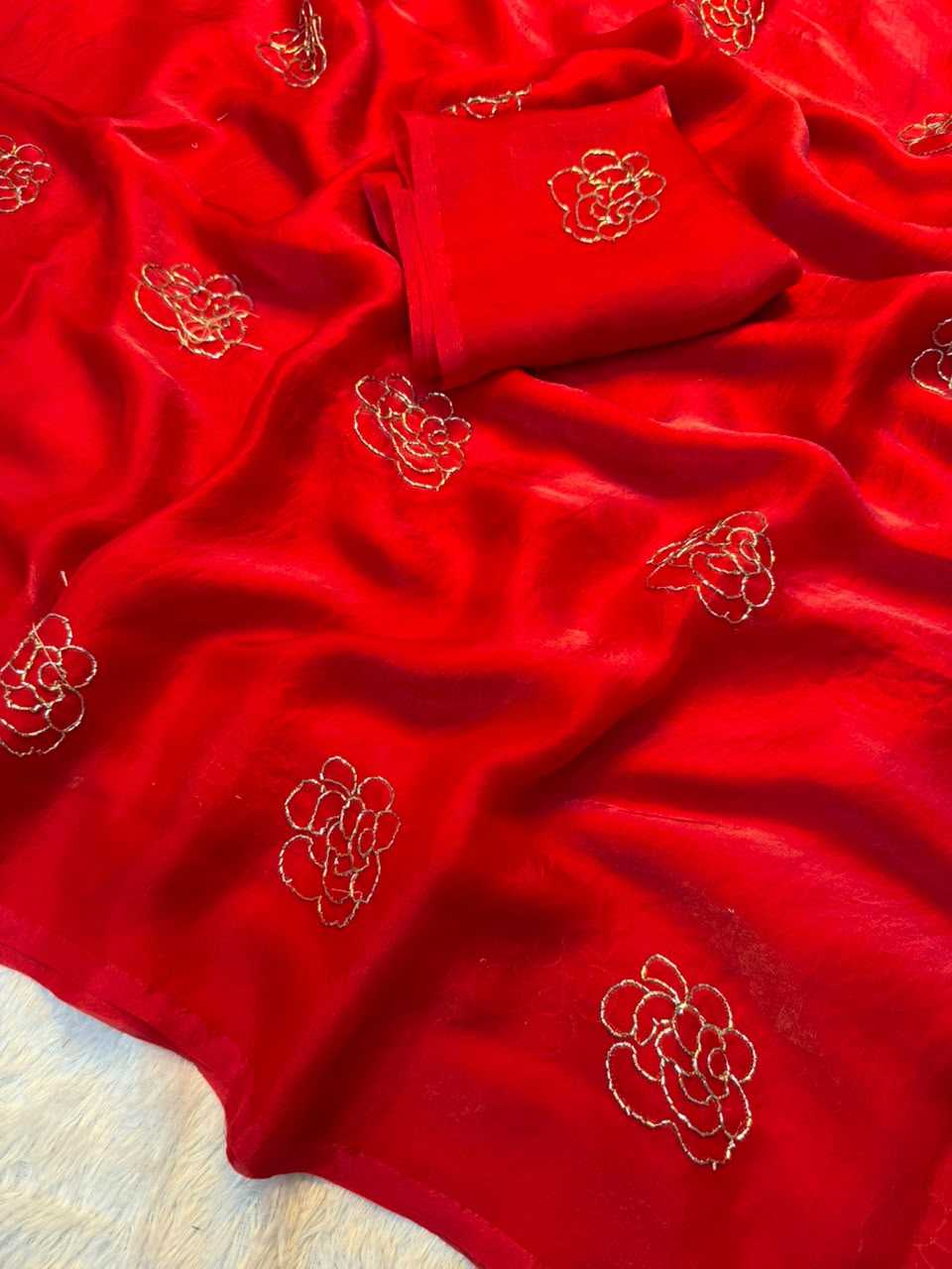 Space Silk Designer Saree