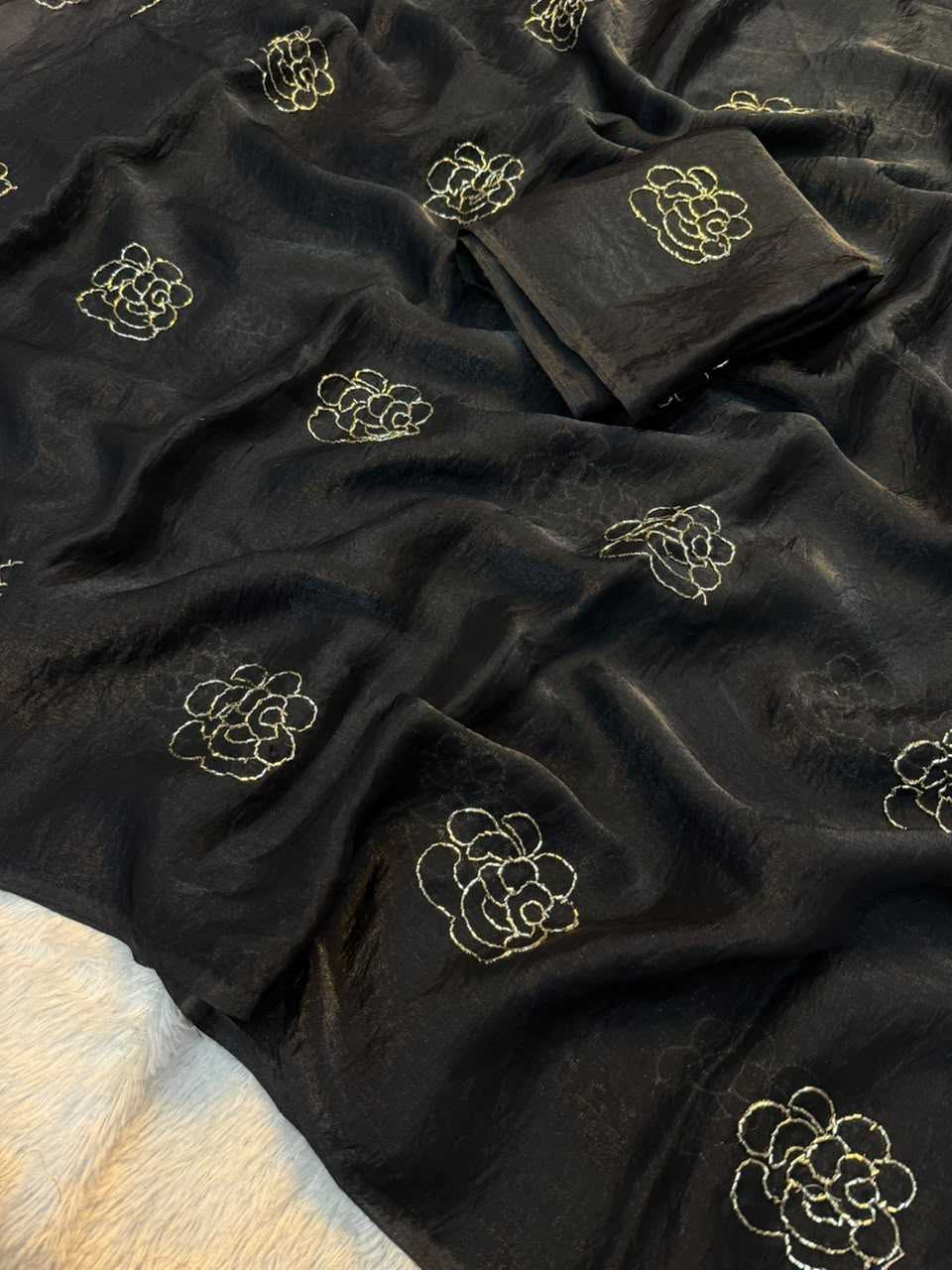Space Silk Designer Saree