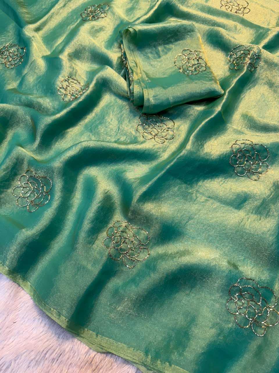 Space Silk Designer Saree