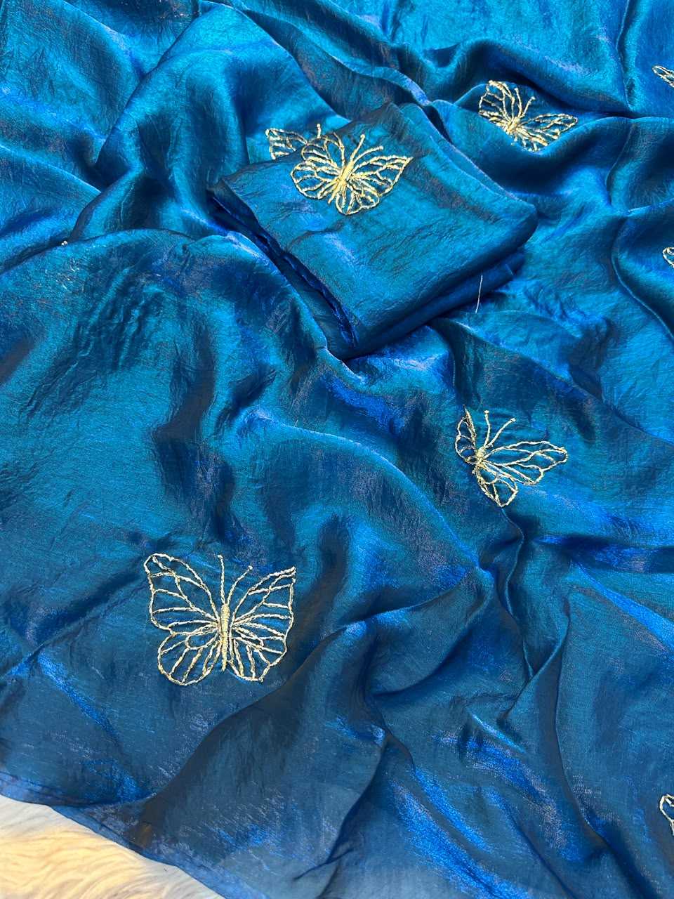 Space Silk Designer Saree