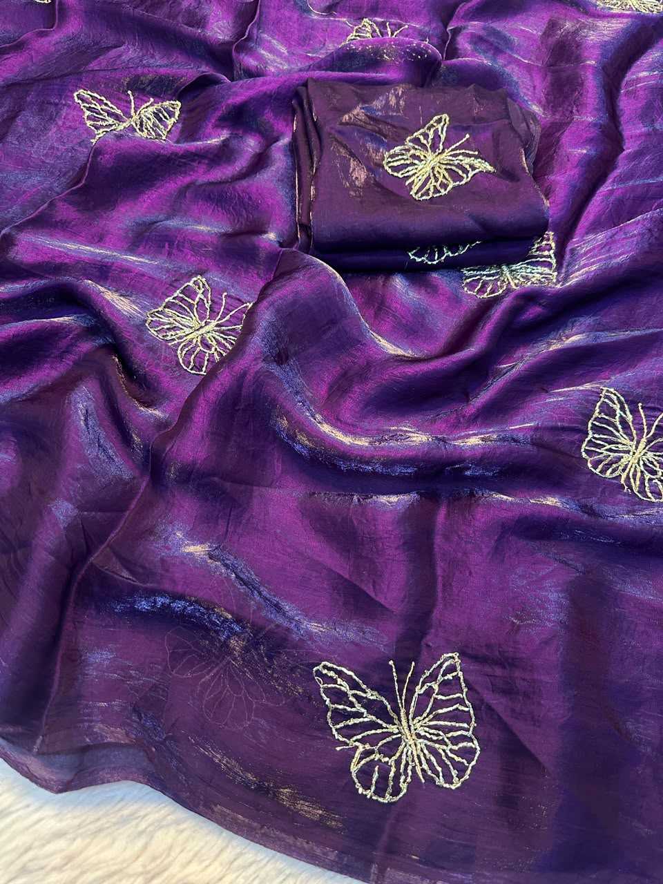 Space Silk Designer Saree