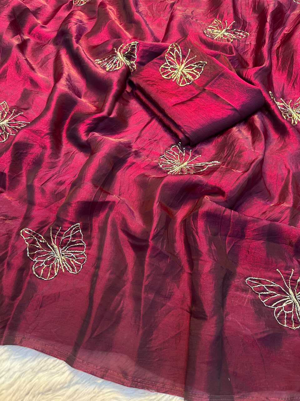 Space Silk Designer Saree