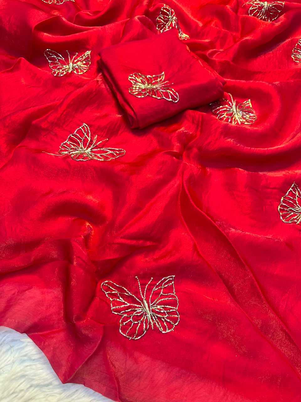 Space Silk Designer Saree