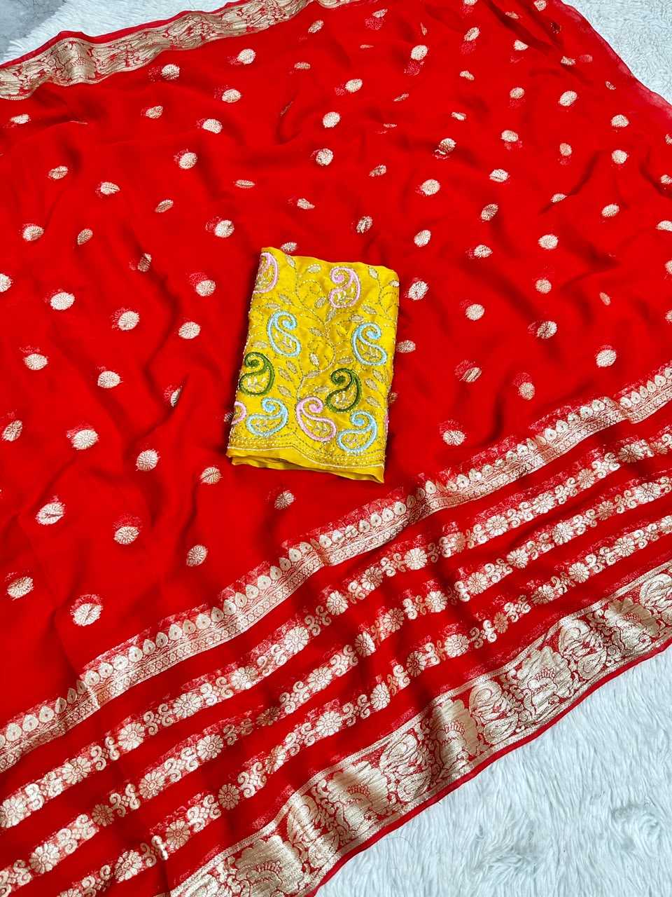 Georgette Designer Saree