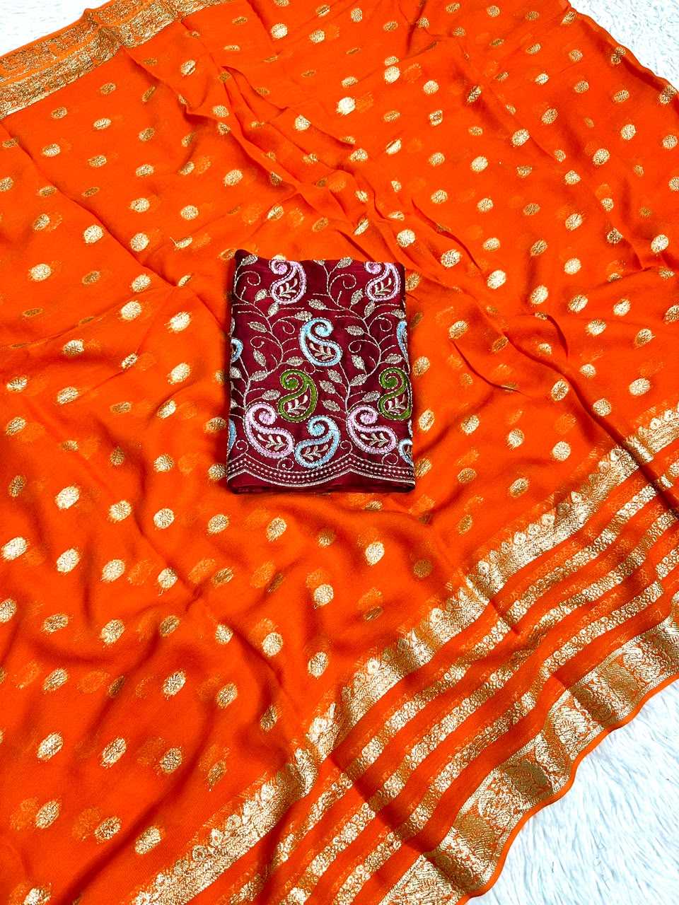 Georgette Designer Saree