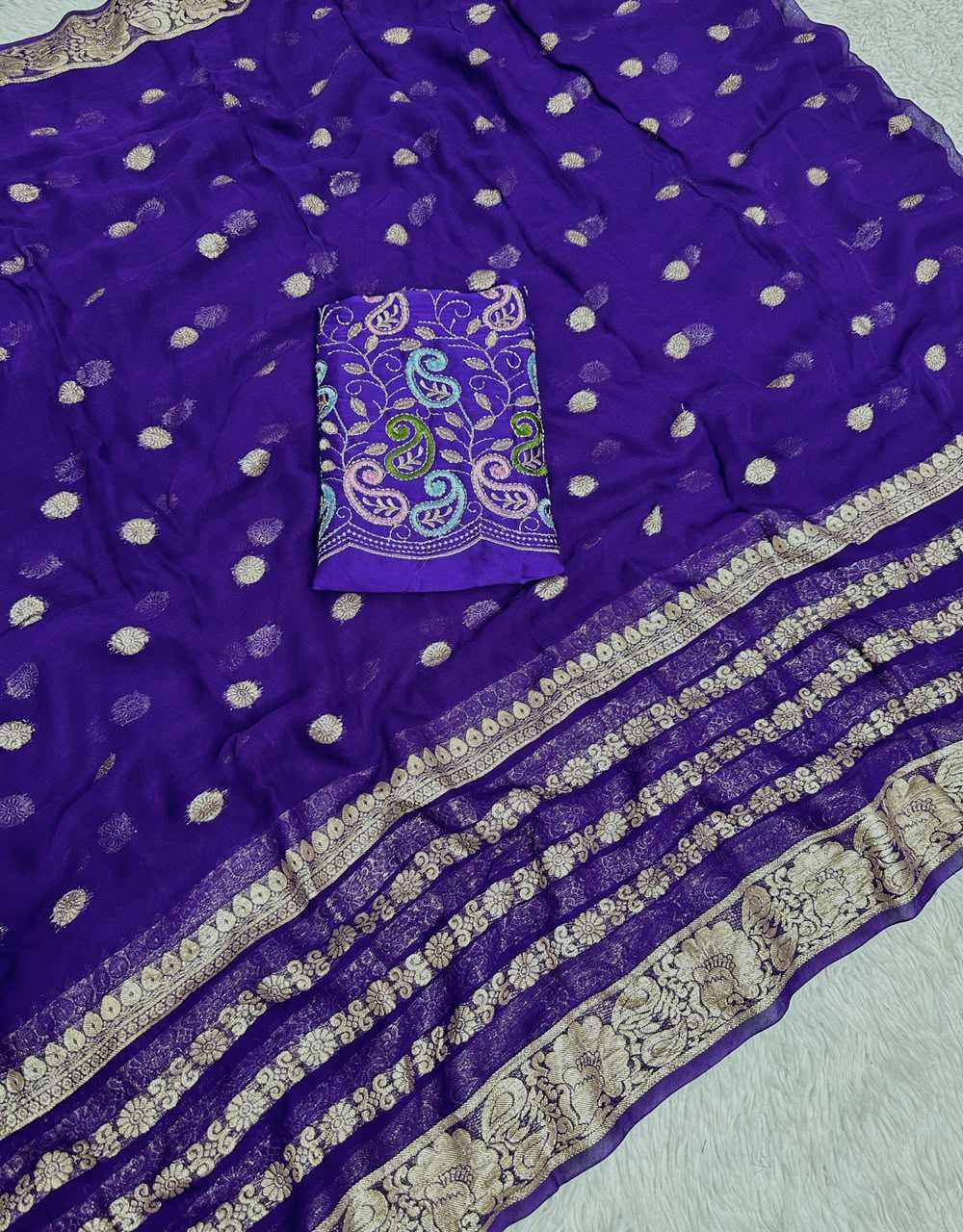 Georgette Designer Saree