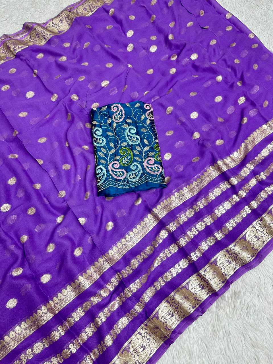 Georgette Designer Saree