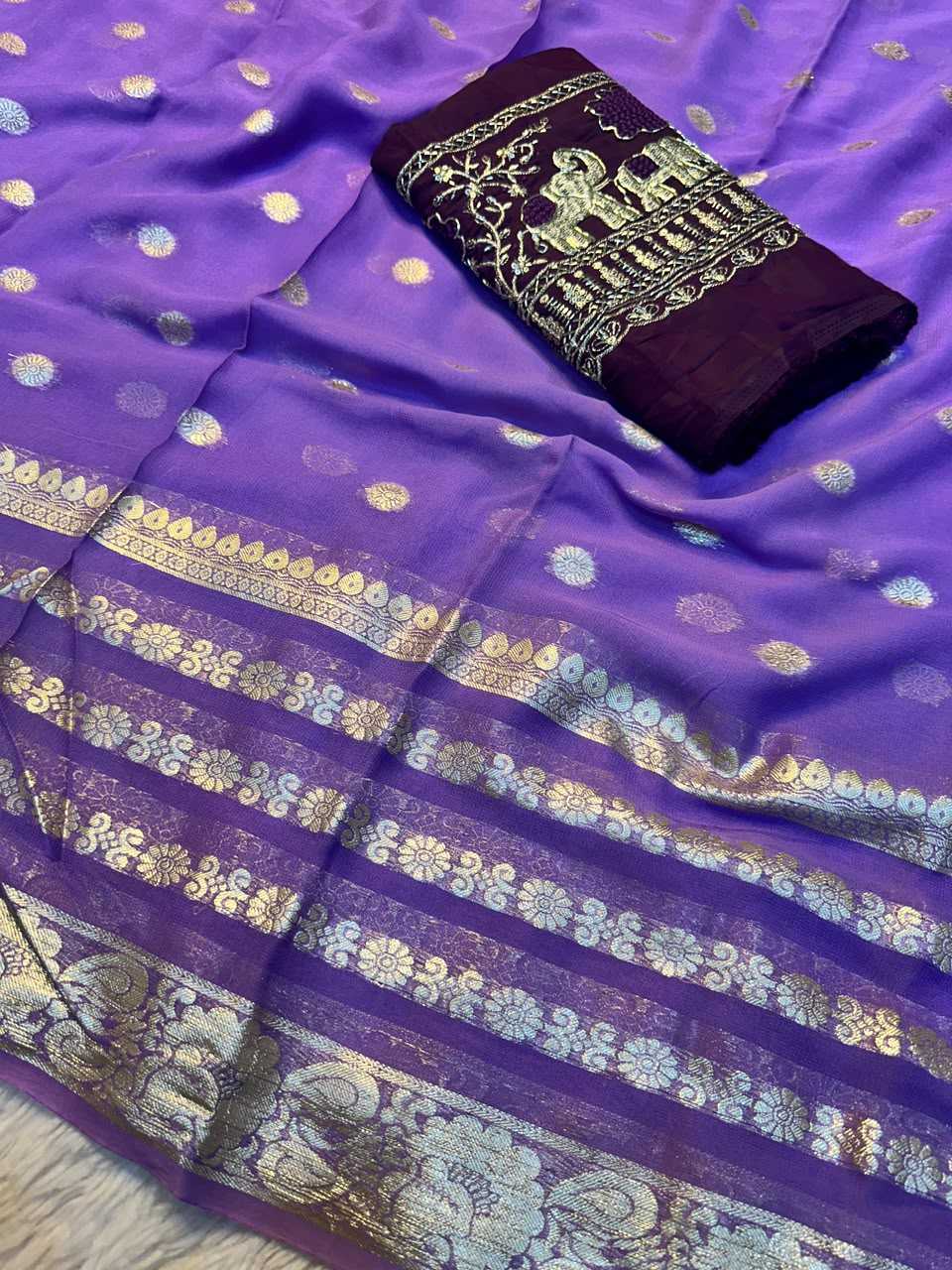 Georgette Designer Saree