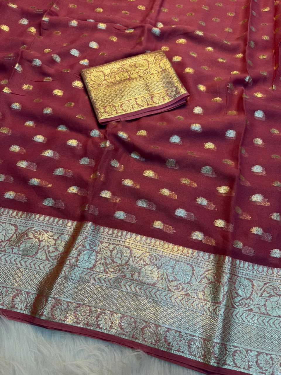 Georgette Designer Saree