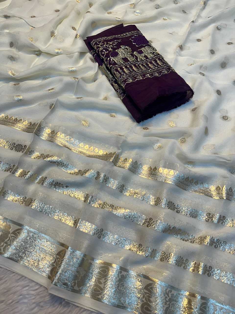 Georgette Designer Saree