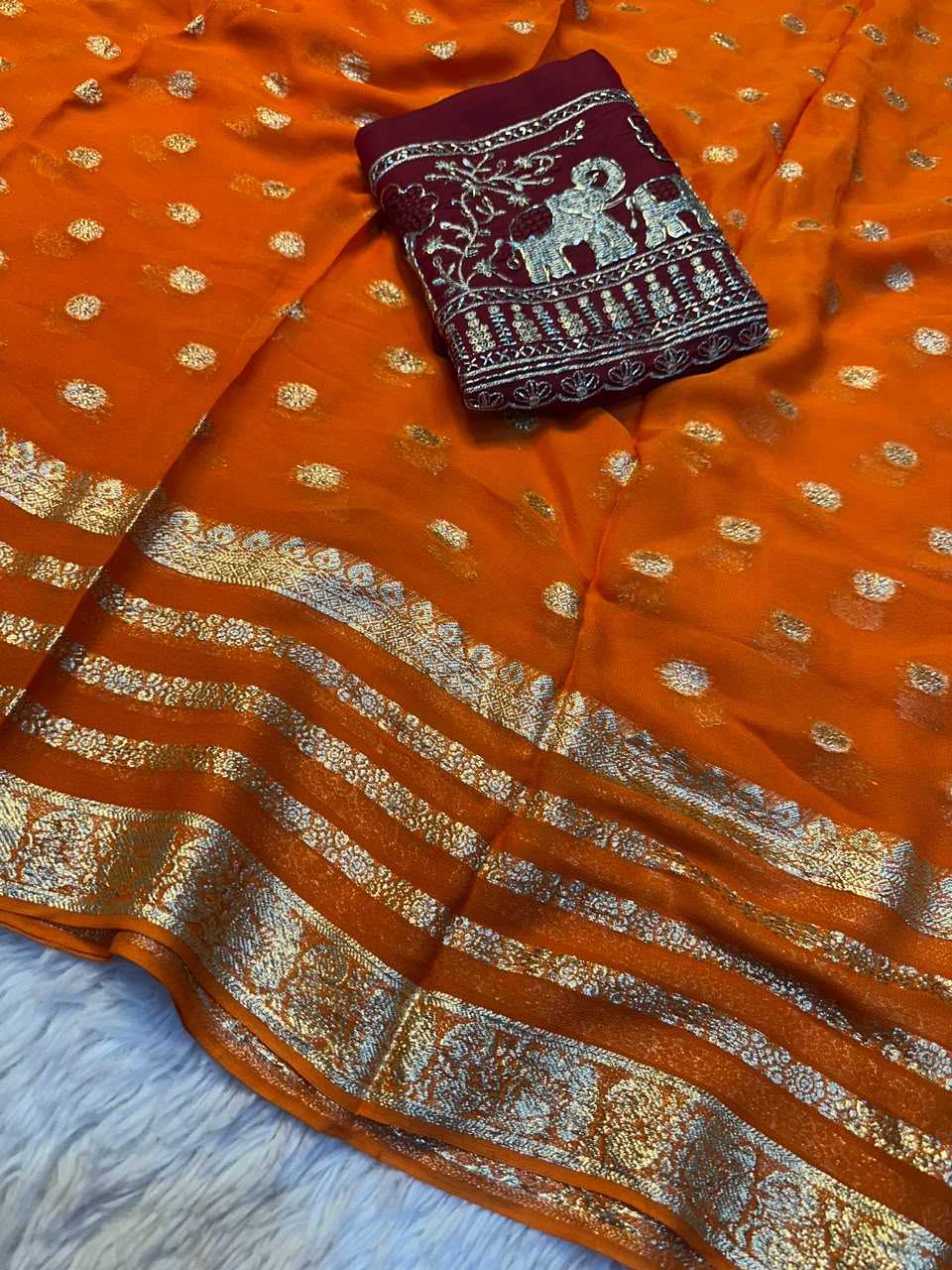 Georgette Designer Saree