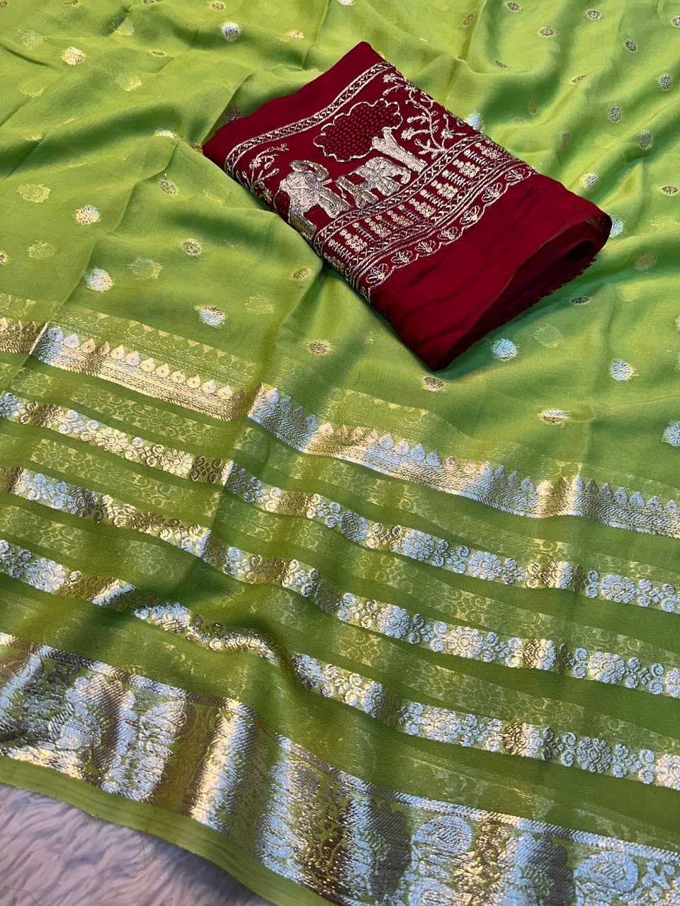 Georgette Designer Saree