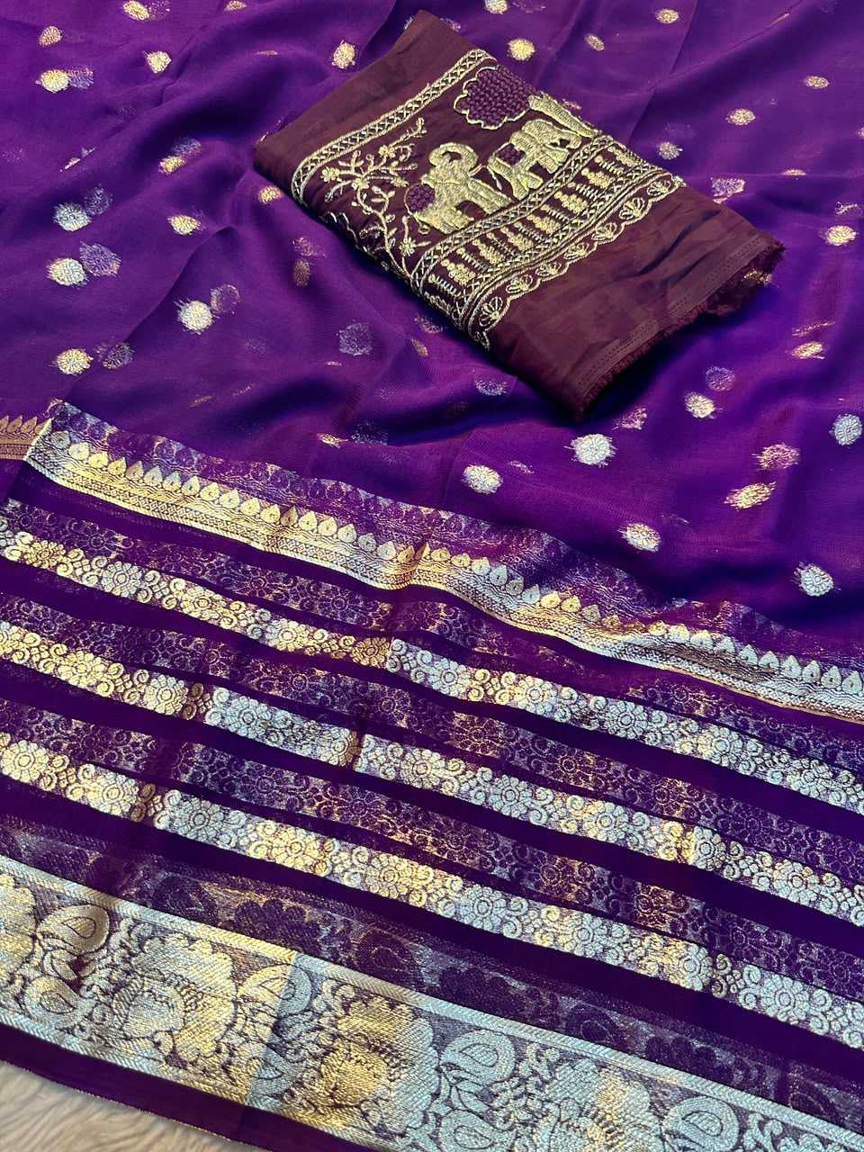 Georgette Designer Saree