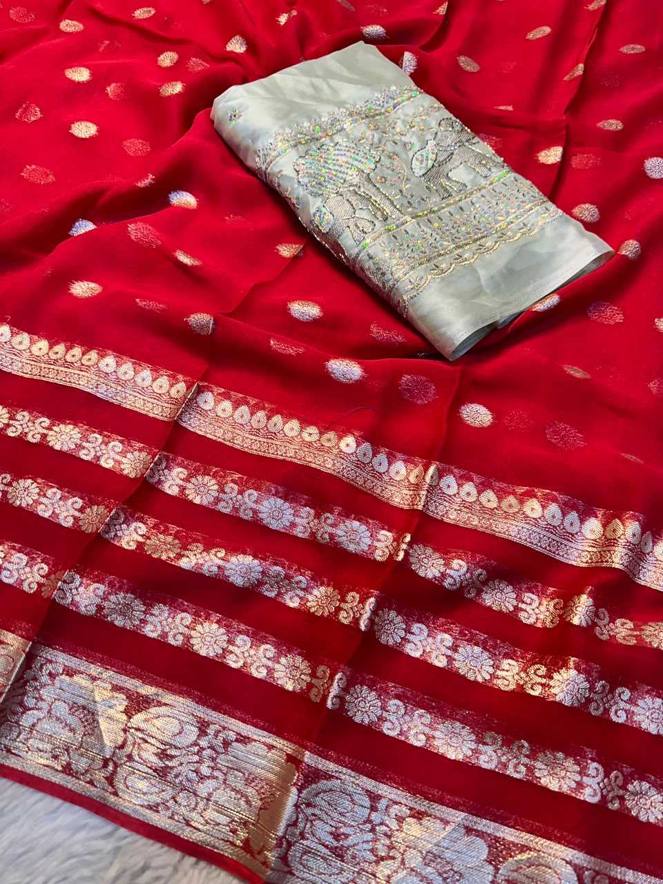 Georgette Designer Saree